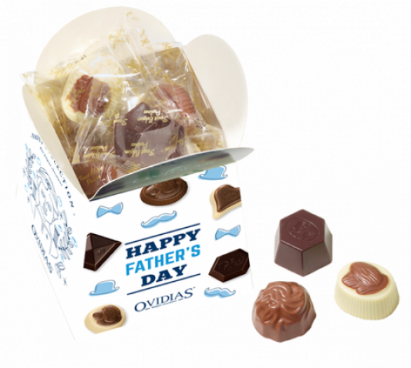 Father's Day-box with chocolate mix (200g)